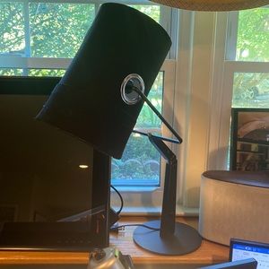 Contemporary table lamps for office or bedroom use.